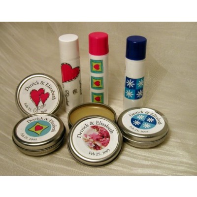 Premium Organic Beeswax Lip Balm Round Tins